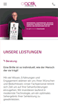 Mobile Screenshot of optik-vonzengen.de